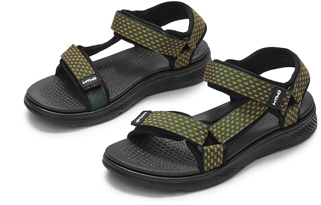 Hotwind Fabric Velcro Outdoor Open Toe 'Beach Sandal' H67M3605 4
