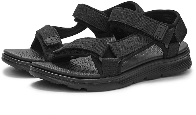 Hotwind Fabric Velcro Outdoor Open Toe 'Beach Sandal' H67M3605 Lookbook Hotwind Fabric Velcro Outdoor Open Toe 'Beach Sandal' H67M3605
