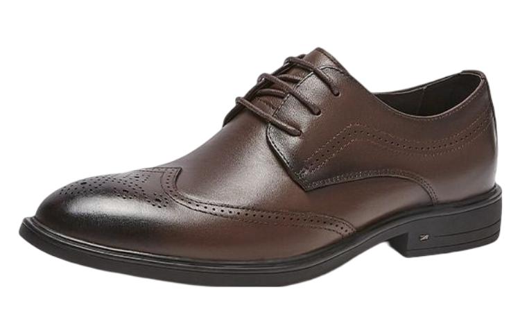 Order 핫윈드 패션 라운드 토 캐주얼 비즈니스 슈즈 '소가죽 3cm' H43M3101