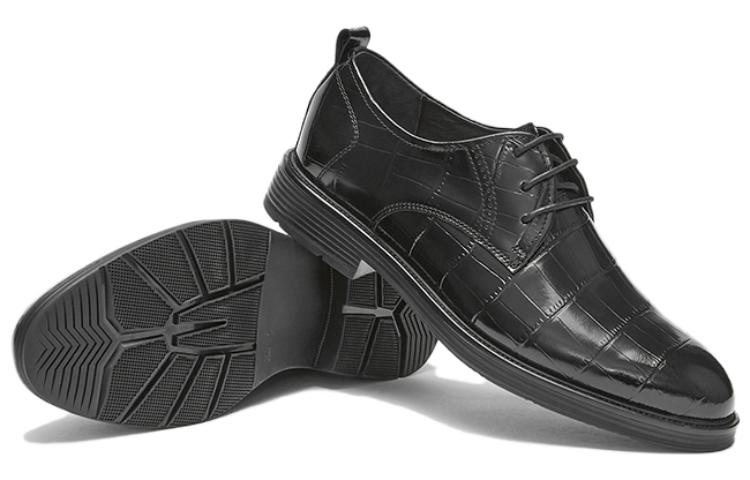 Shop Hotwind头层牛皮时尚百搭商务正装鞋“黑色” H43M3121