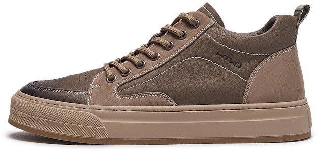 핫윈드 하이탑 가죽 스니커 '심플 컴포트 라운드 토 두꺼운 밑창' H91M3801 Buy 핫윈드 하이탑 가죽 스니커 '심플 컴포트 라운드 토 두꺼운 밑창' H91M3801