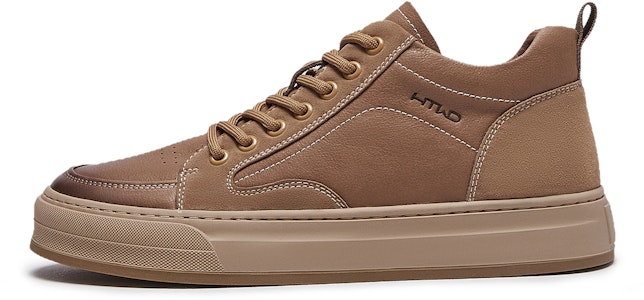 핫윈드 하이탑 가죽 스니커 '심플 컴포트 라운드 토 두꺼운 밑창' H91M3801 Purchase 핫윈드 하이탑 가죽 스니커 '심플 컴포트 라운드 토 두꺼운 밑창' H91M3801