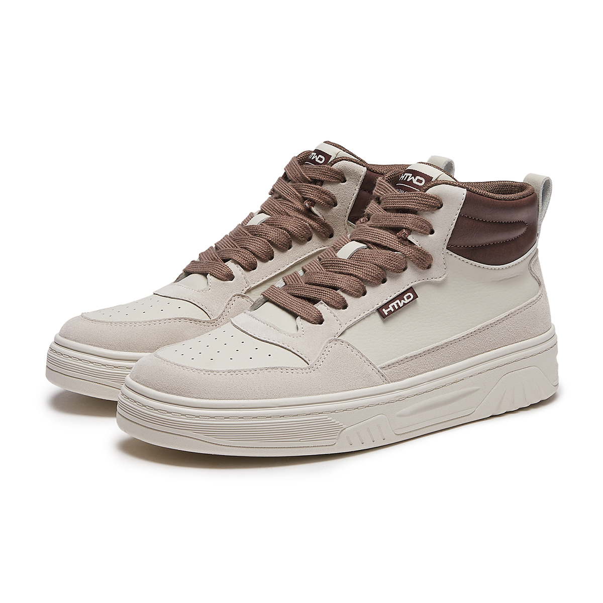 Sizing Hotwind High-Top Sneakers Kulit ''Selesa Tapak Tebal'' H92M3408