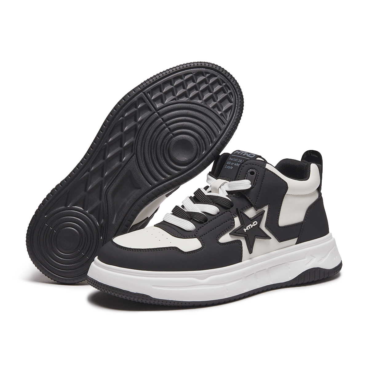 Shop Hotwind 高筒休閒鞋『皮革休閒』 H91M3816