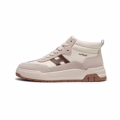 Hotwind High-Top Sneakers 'Black Leather'