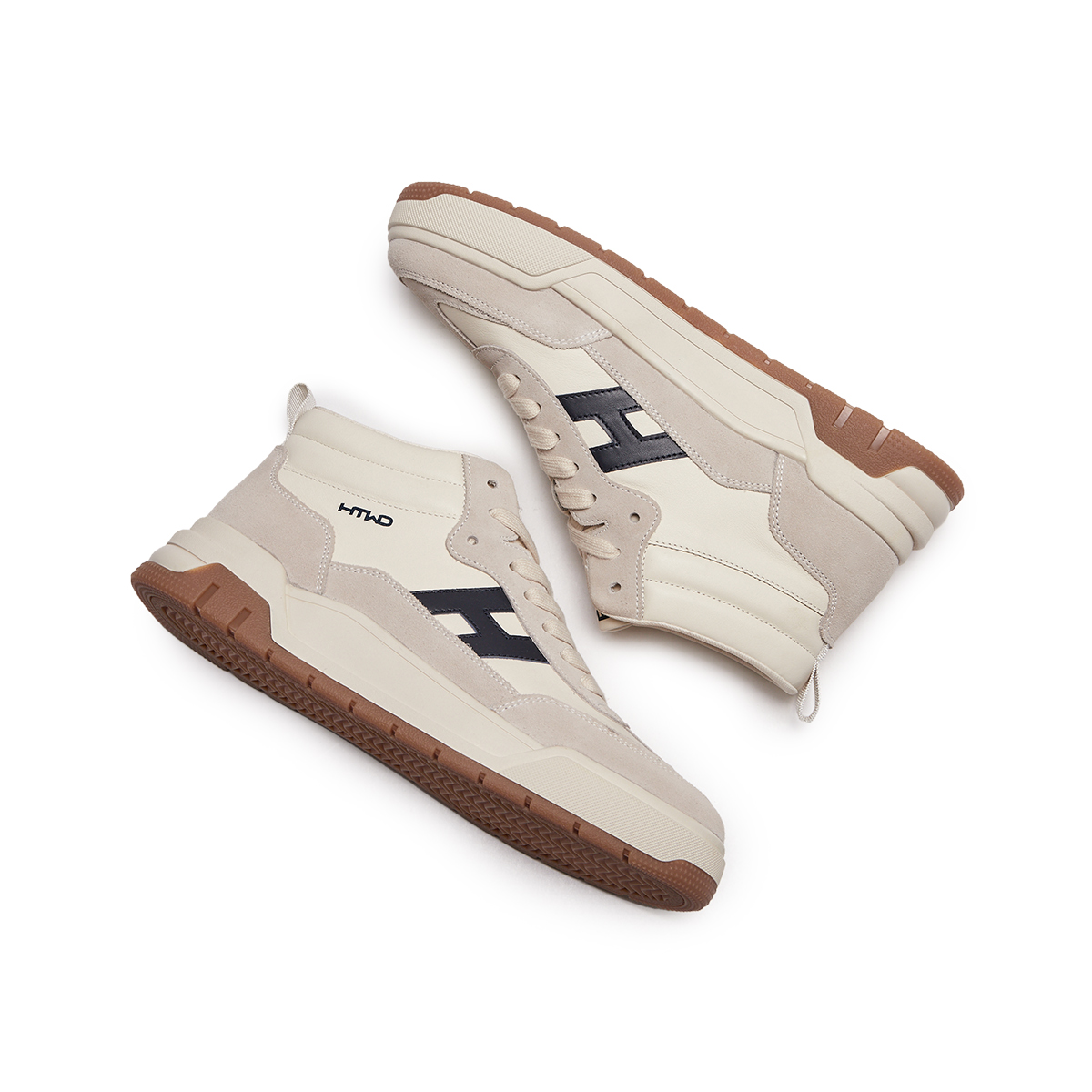 Cheap Zapatillas Hotwind High-Top 'Cuero Negro' H91M3401