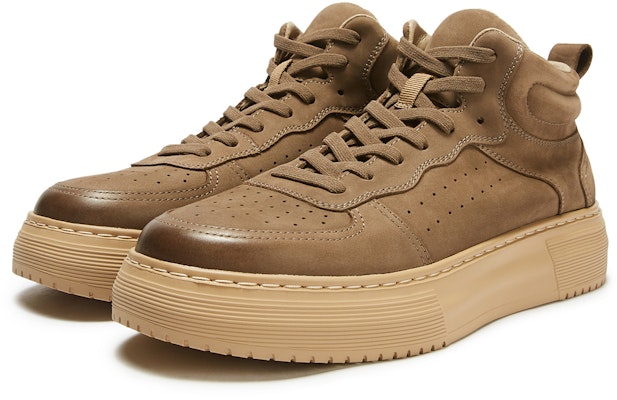 热风高帮运动鞋 '黑色皮革' H91M3403 Lookbook 热风高帮运动鞋 '黑色皮革' H91M3403