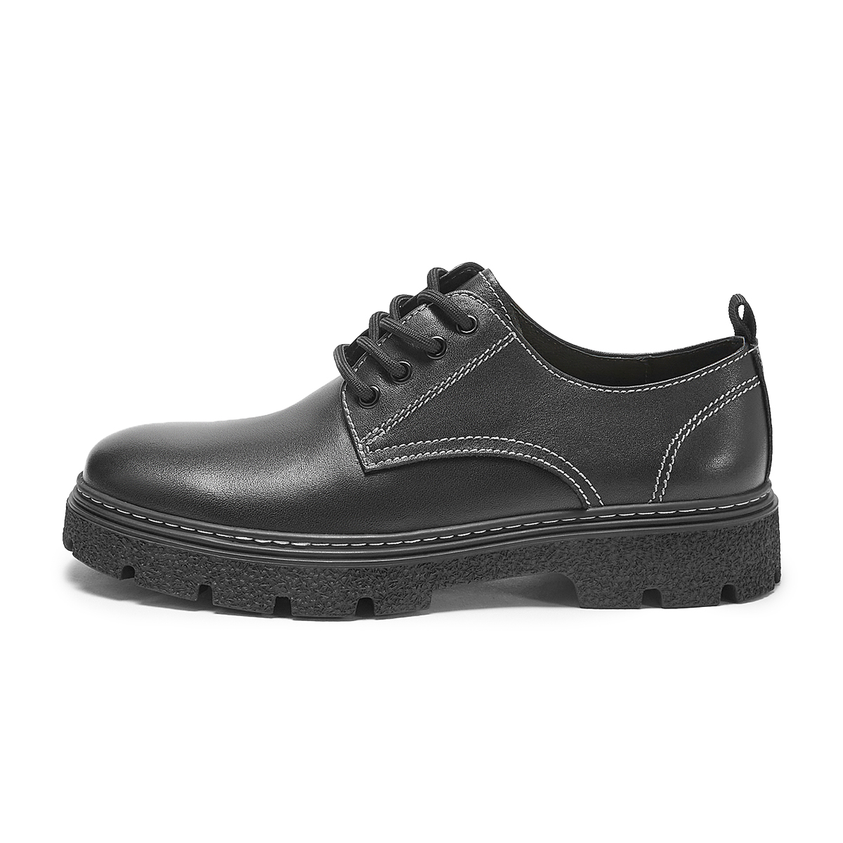 Hotwind Leather Casual Fashion Sneakers Black Shoes H20M4103