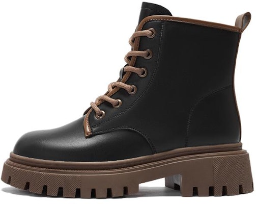 Hotwind Leather Comfort Lace-Up Short Martin Boots '5cm Women's' H81W3805 Buy Hotwind Leather Comfort Lace-Up Short Martin Boots '5cm Women's' H81W3805