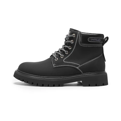 Hotwind Leather Martin Boots 'Casual CMFT Short Tube 4cm Men's'