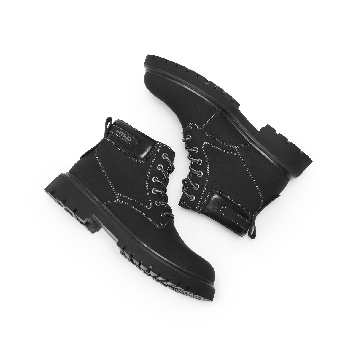 Hotwind Leather Martin Boots 'Casual CMFT Short Tube 4cm Men's' 圖 4