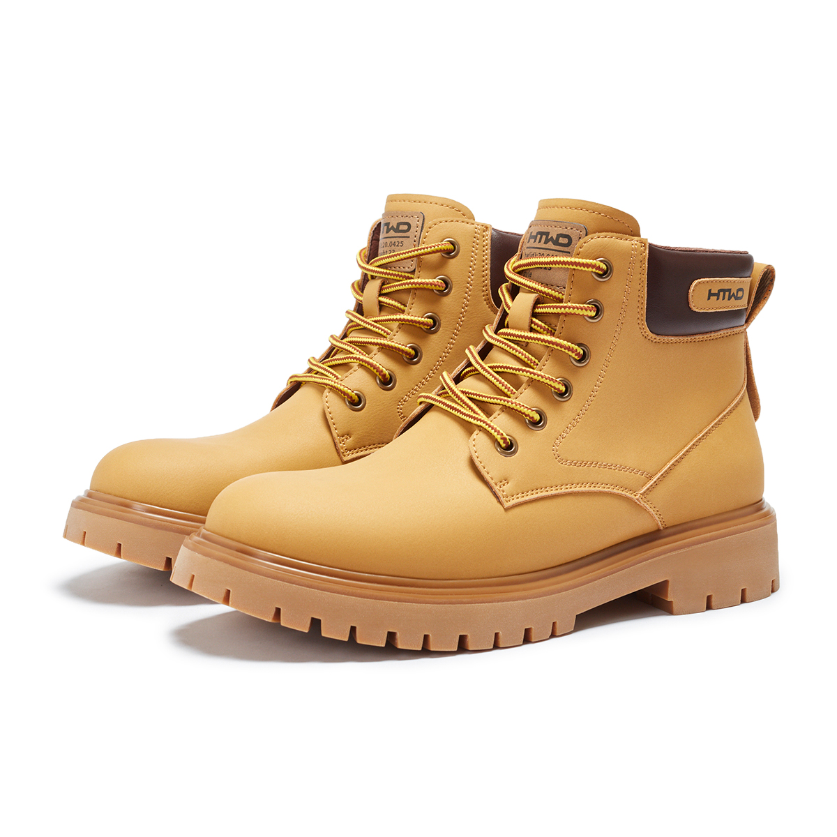 Hotwind Leather Martin Boots 'Casual CMFT Short Tube 4cm Men's' 圖 7