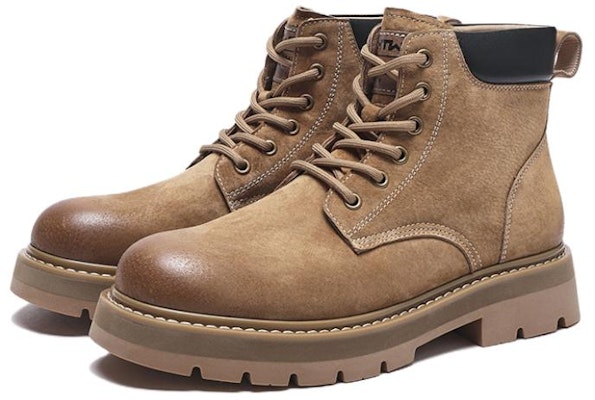 Hotwind Leather Martin Boots 'Casual Versatile Short Mid-Tube' H95M3840 Lookbook Hotwind Leather Martin Boots 'Casual Versatile Short Mid-Tube' H95M3840