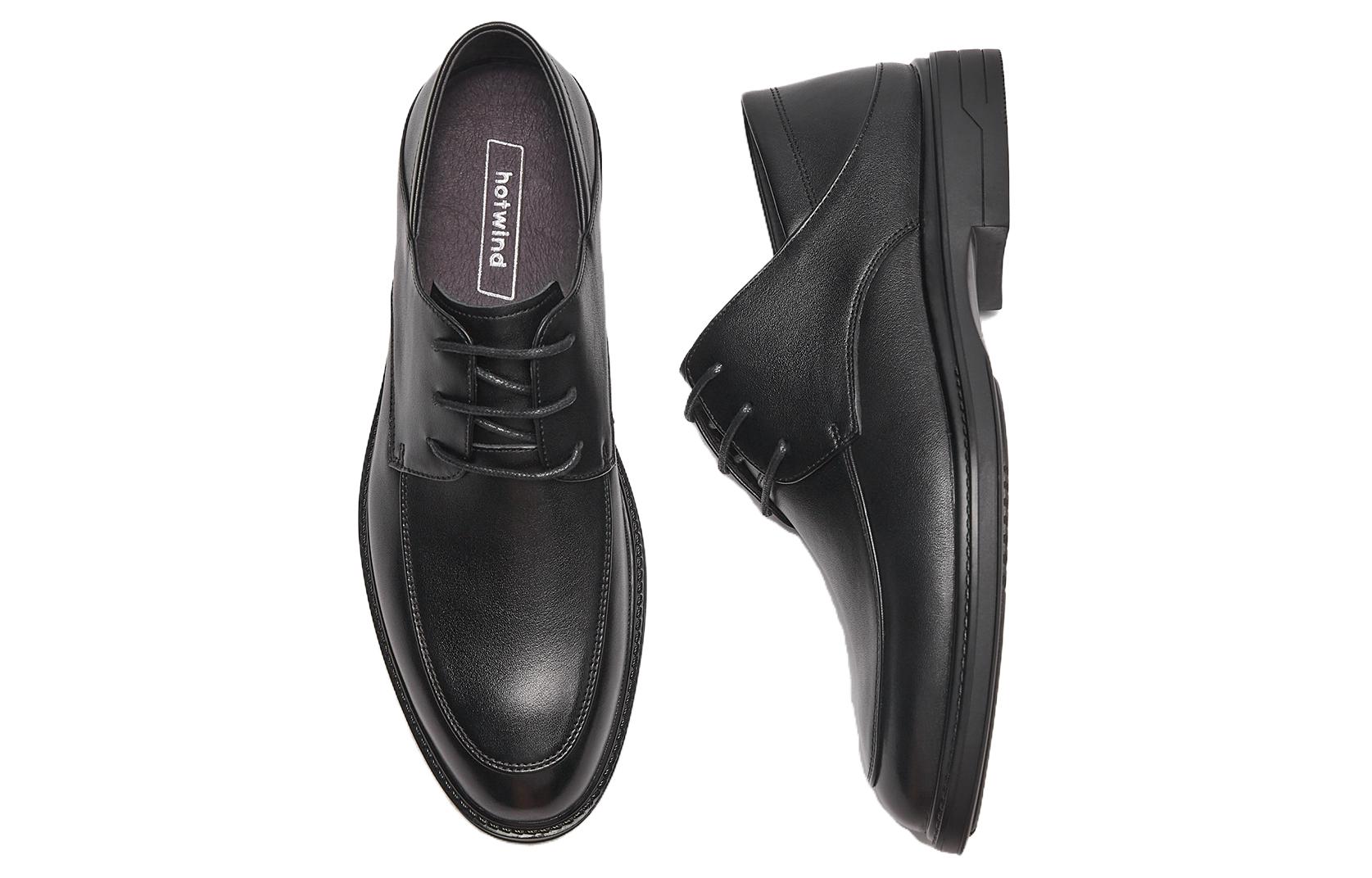 Purchase Hotwind Leather Oxford Hitam 'British Business Versatile' H43M3718