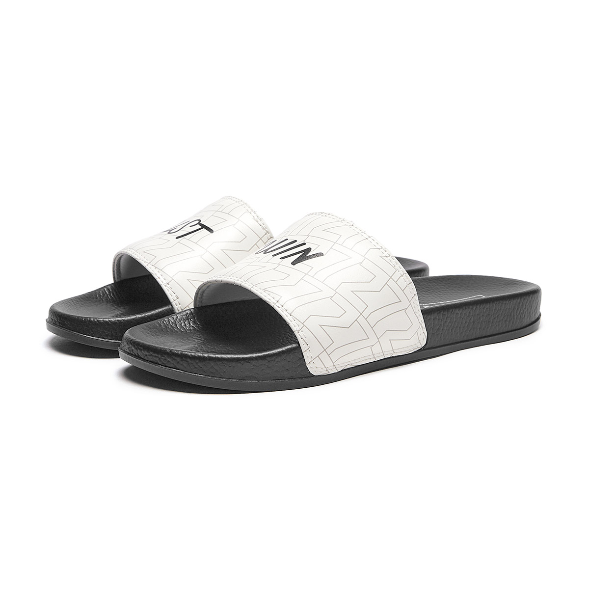 Hotwind Leather Sport Slides 'White Casual CMFT' 圖 3