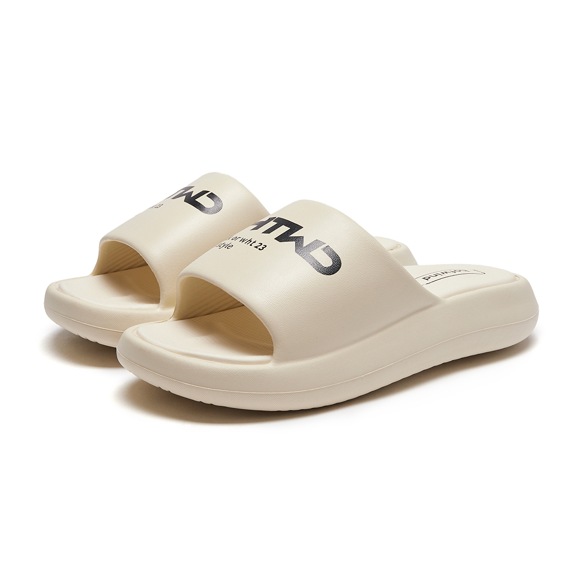 Cheap Hotwind 字母厚底通用拖鞋 '3.5cm 男士款' H62M3643