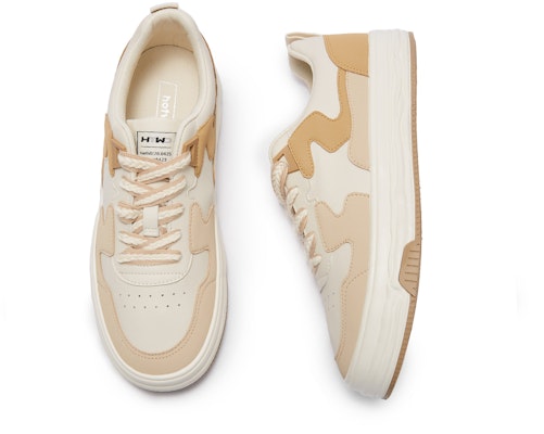 Hotwind Low-Top Sneaker 'Color-Block Star Pattern' H14M3307 4