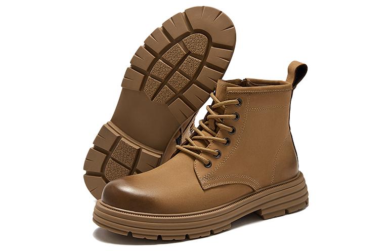 Shop Hotwind Martin Boots ''Apricot'' Kasut But Lelaki Warna Aprikot. H95M2820