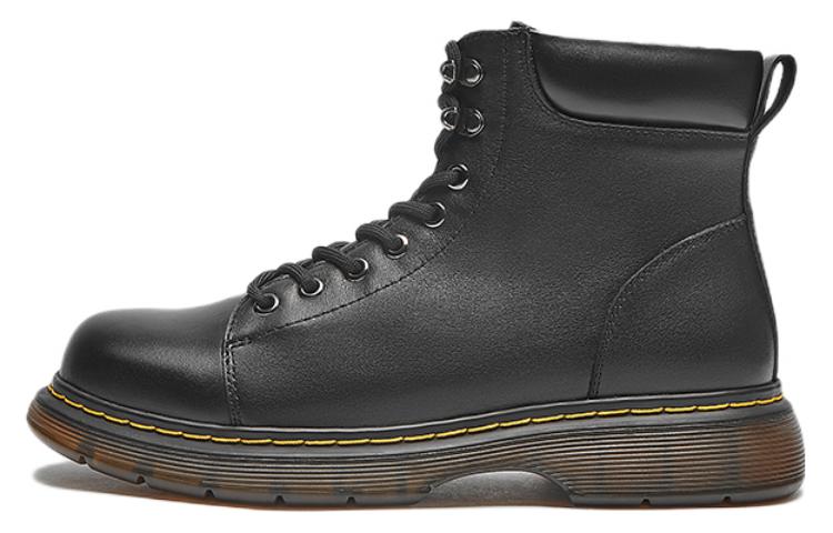 Buy Botas Martin Hotwind 'Negras Casual Punta Redonda Media Pantorrilla' H95M2815