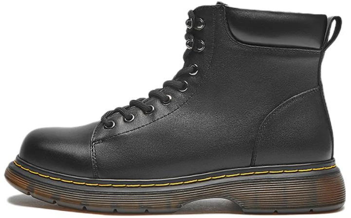 hotwind-martin-boots-black-casual-round-toe-mid-calf-h95-m2815