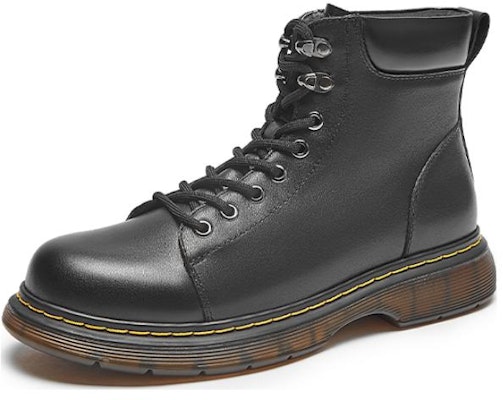 Hotwind Martin Boots 'Black Casual Round-Toe Mid-Calf' H95M2815 Order Hotwind Martin Boots 'Black Casual Round-Toe Mid-Calf' H95M2815