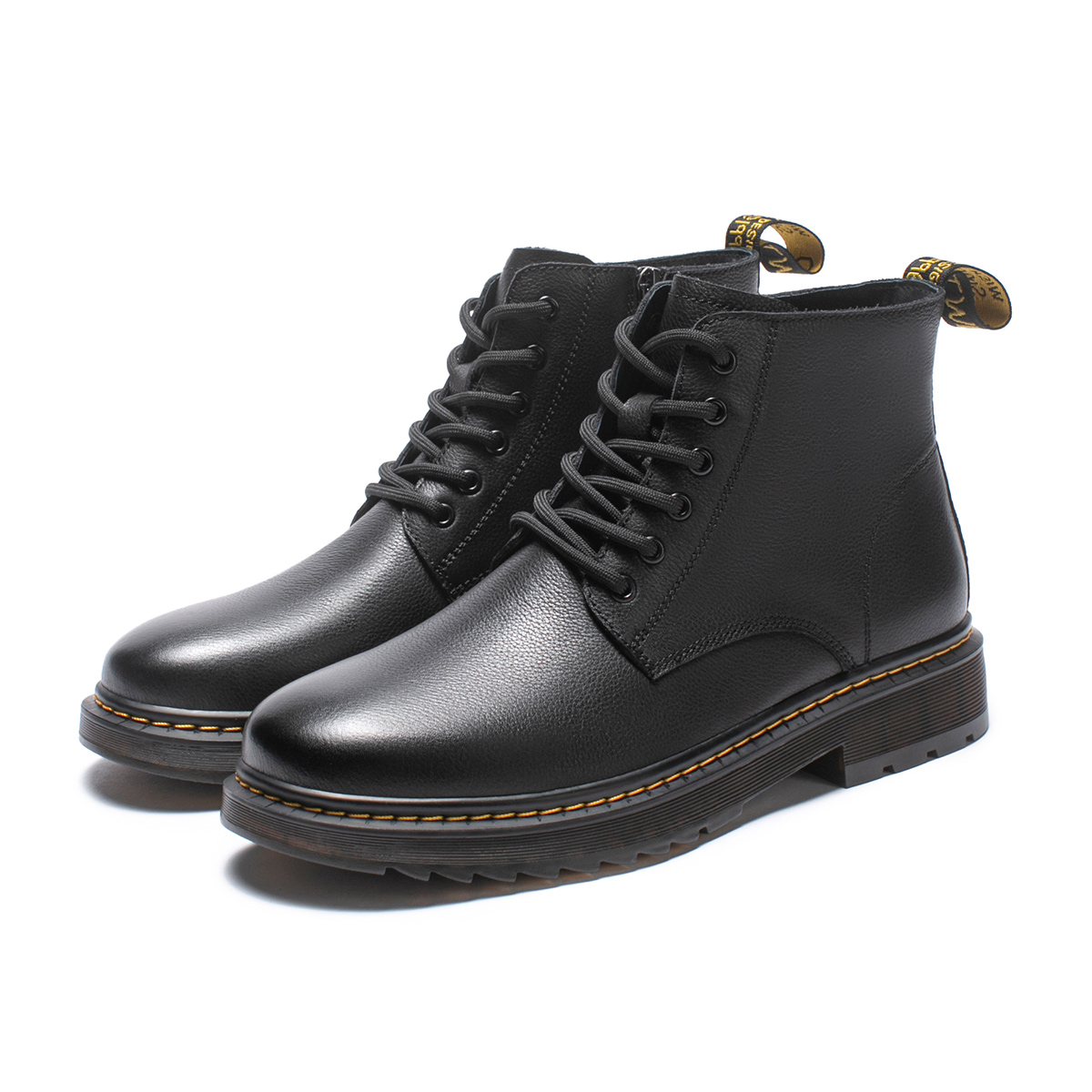 Lookbook Botas Martin Hotwind 'Cuero Negro Confort' H95M3812