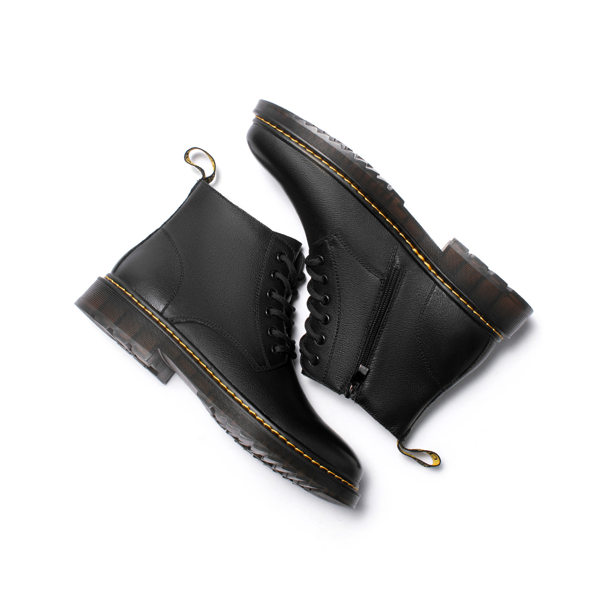 Shop Botas Martin Hotwind 'Cuero Negro Confort' H95M3812