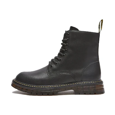 Hotwind Martin Boots 'Cool Black Leather'