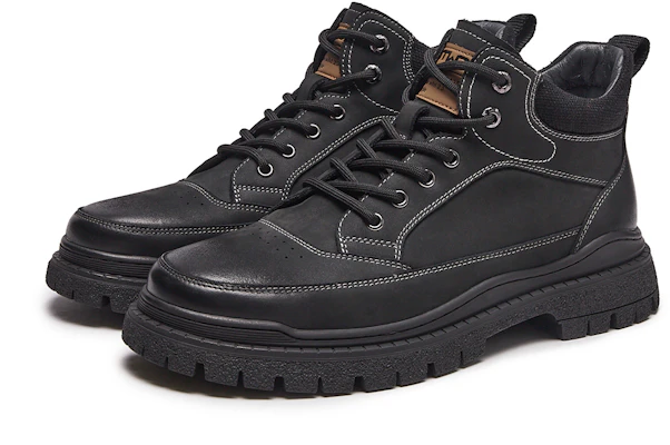 热风马丁靴 '头层猪皮工装短靴' H95M3817 Lookbook 热风马丁靴 '头层猪皮工装短靴' H95M3817