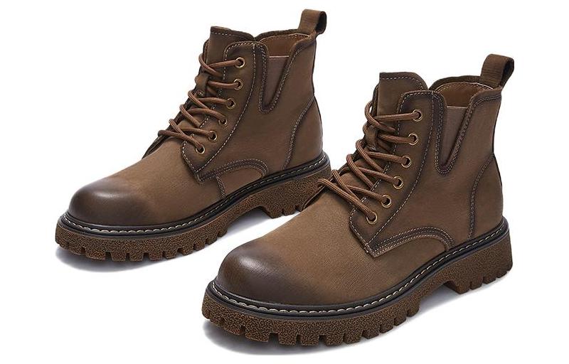 Lookbook Hotwind Martin Boots ''Gaya British Kelabu Tapak Tebal'' H95M2827