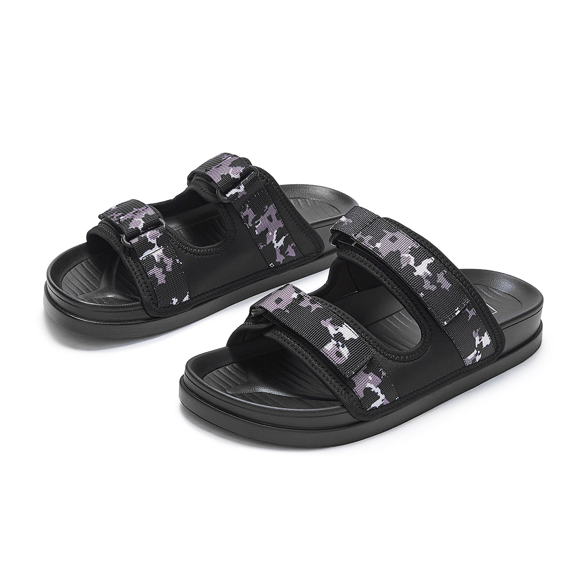 Shop Hotwind 網眼時尚「簡約黑色拖鞋」 H60M3608