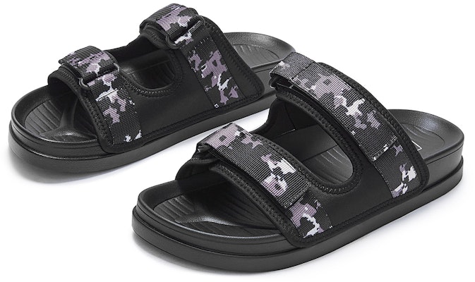 Hotwind Mesh Fashion 'Simple Black Slides' H60M3608 Shop Hotwind Mesh Fashion 'Simple Black Slides' H60M3608
