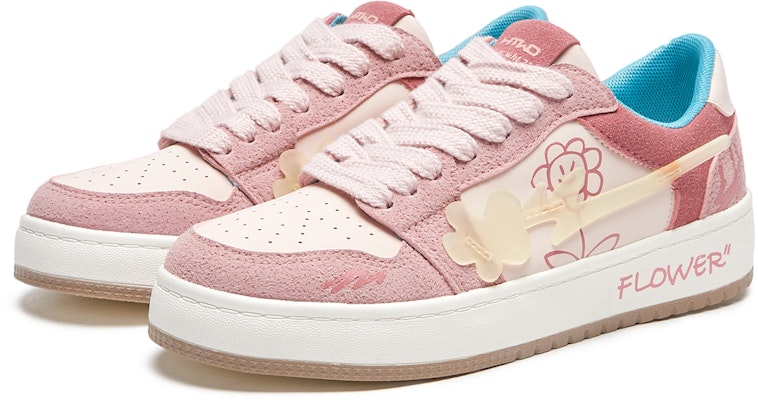 Hotwind Mirror Series Leather Unisex 'Floral Low Top Platform' H14W3135 Lookbook Hotwind Mirror Series Leather Unisex 'Floral Low Top Platform' H14W3135