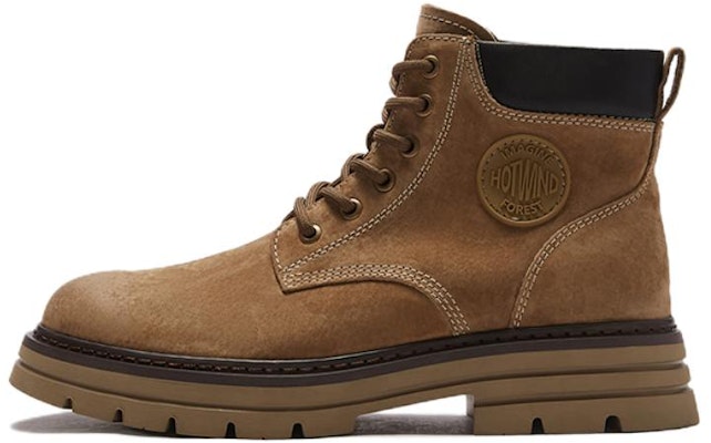 Hotwind Pigskin Fashion Casual Thick Sole 'Martin Boots' 4.5cm H95M2437 Shop Hotwind Pigskin Fashion Casual Thick Sole 'Martin Boots' 4.5cm H95M2437