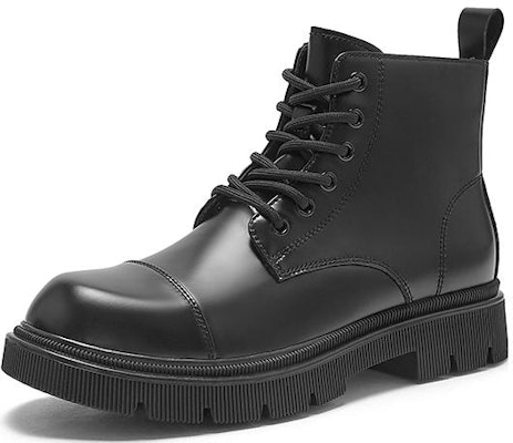 Hotwind PU 休閒綁帶圓頭馬丁靴『黑色』 H96M2808 Order Hotwind PU 休閒綁帶圓頭馬丁靴『黑色』 H96M2808