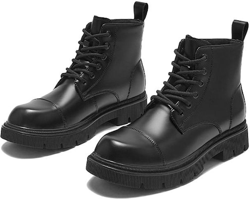 Hotwind PU 休閒綁帶圓頭馬丁靴『黑色』 H96M2808 Lookbook Hotwind PU 休閒綁帶圓頭馬丁靴『黑色』 H96M2808