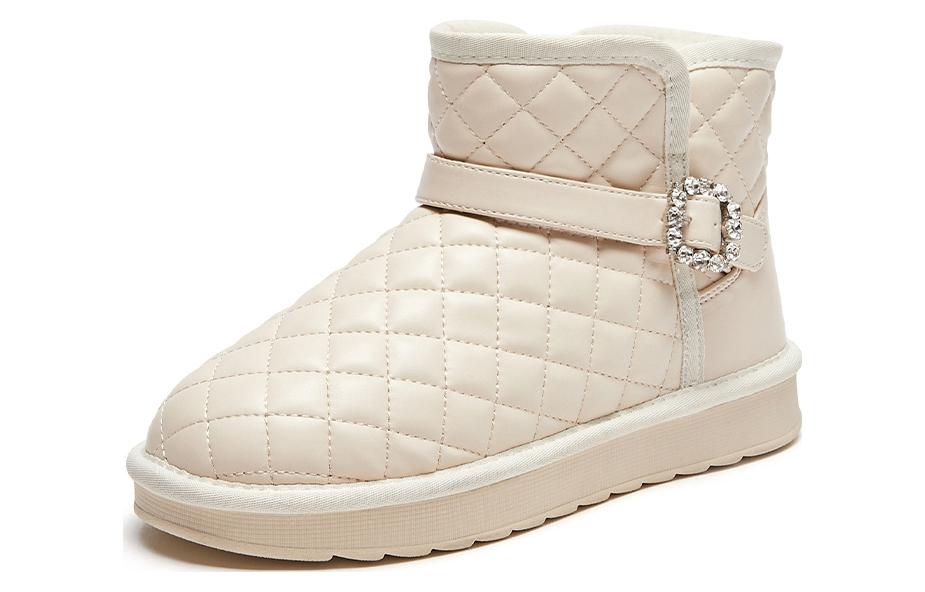 Shop Hotwind PU Kasual Plaid Rhinestone Trendy But Salji Pendek ''Gaya Wanita'' H89W2P05