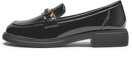 Hotwind PU Platform Round Toe Slip-On Loafers '3cm Thick Sole Women's' H02W3700 Hotwind PU Platform Round Toe Slip-On Loafers '3cm Thick Sole Women's' H02W3700