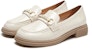 Hotwind PU Platform Round Toe Slip-On Loafers '3cm Thick Sole Women's' H02W3700