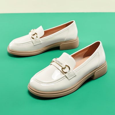 Hotwind PU Platform Round Toe Slip-On Loafers '3cm Thick Sole Women's' H02W3700 Details for Hotwind PU Platform Round Toe Slip-On Loafers '3cm Thick Sole Women's' H02W3700