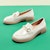 Hotwind PU Platform Round Toe Slip-On Loafers '3cm Thick Sole Women's' H02W3700