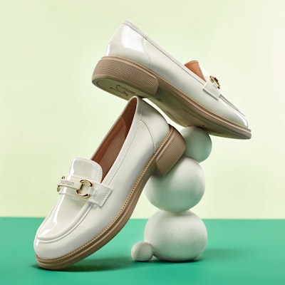 Hotwind PU Platform Round Toe Slip-On Loafers '3cm Thick Sole Women's' H02W3700 Sizing Hotwind PU Platform Round Toe Slip-On Loafers '3cm Thick Sole Women's' H02W3700