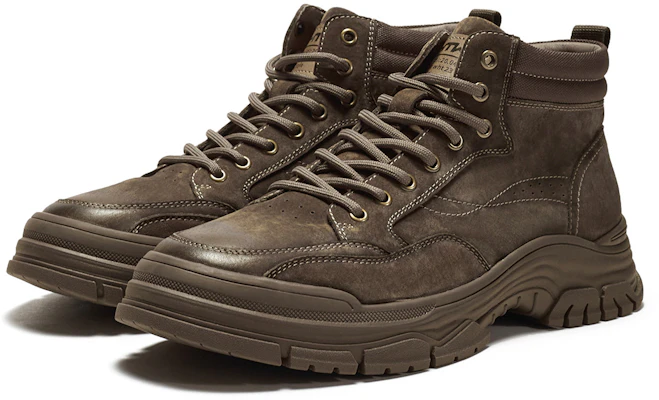 Botas Martin Cortas Retro Hotwind de Punta Redonda 'Cuero de Cerdo' Casual H95M3432 Lookbook Botas Martin Cortas Retro Hotwind de Punta Redonda 'Cuero de Cerdo' Casual H95M3432