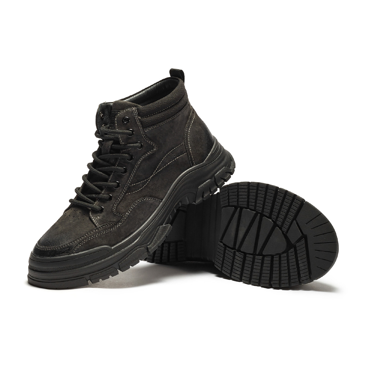 Cheap Botas Martin Cortas Retro Hotwind de Punta Redonda 'Cuero de Cerdo' Casual H95M3432