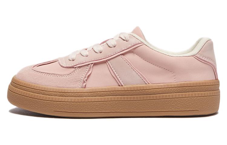 Hotwind Retro Round Toe Lace-Up Comfort Thick Sole Low-Top Sneaker 'Women's Edition' H14W3741