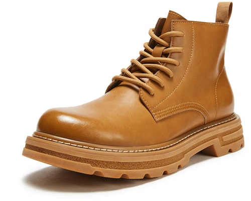 Hotwind Retro Short Martin Boots 4cm 'Big Yellow Boot' H95M3409 Details for Hotwind Retro Short Martin Boots 4cm 'Big Yellow Boot' H95M3409