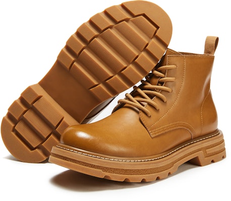 Hotwind Retro Short Martin Boots 4cm 'Big Yellow Boot' H95M3409 Cheap Hotwind Retro Short Martin Boots 4cm 'Big Yellow Boot' H95M3409