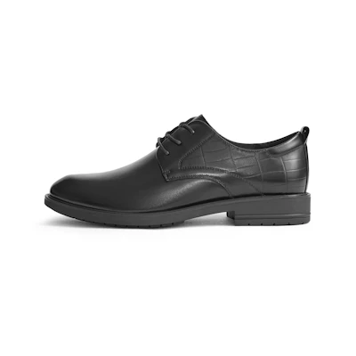 Hotwind Round Toe Lace-Up 'Formal Black Leather'