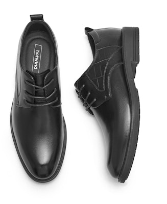 Hotwind Round Toe Lace-Up 'Formal Black Leather' H43M3708 Shop Hotwind Round Toe Lace-Up 'Formal Black Leather' H43M3708