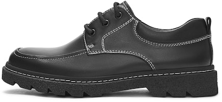 Hotwind Round Toe Thick Sole Dress Leather Shoes 'Black' H20M1102 Hotwind Round Toe Thick Sole Dress Leather Shoes 'Black' H20M1102